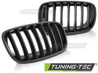 GRILLE GLOSSY MATT BLACK fits X5 E70 X6 E71 08-