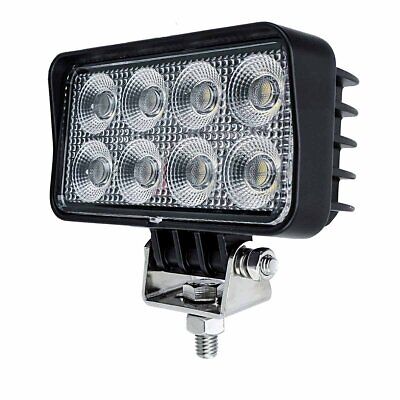 Faro Led da Lavoro Work Light Lampada Supplementare Rettangolare 4,4'' 32W
