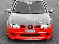 Leon Evolucion <04 Paraurti anteriore + lama in resina piccola