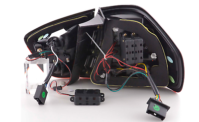 Coppia fari fanali posteriori TUNING Serie3 E90 2005 > 2008 berlina LED rossi
