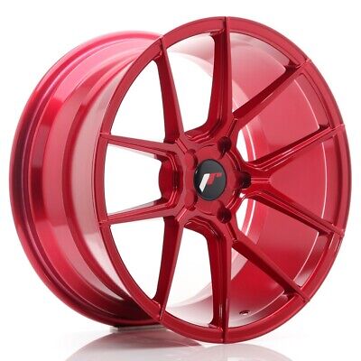 Cerchi JR JR30 19x9,5 ET20-40 5H BLANK Platino Rosso