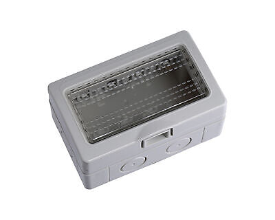 ETTROIT Custodia 4P IP55 Scatola Porta Frutti Con Coperchio 4 Posti Moduli