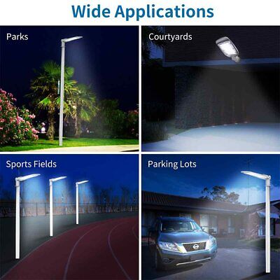 Lampione Stradale LED Sottile e Regolabile Fredda 6500K 13200 Lumens 150W