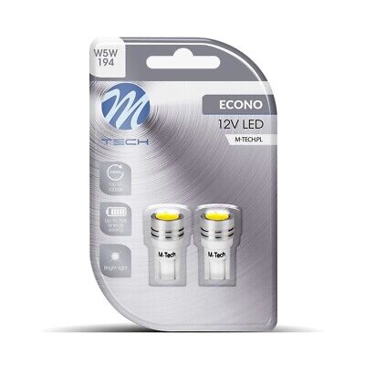Blister 2x LED L014 W5W HP bianco