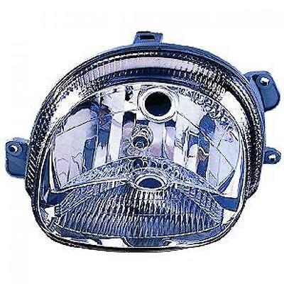 Faro fanale anteriore TUNING Sinistro TWINGO 98-07 nero H4 per reg elet