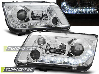 HEADLIGHTS DAYLIGHT CHROME fits BORA 09.98-05.05