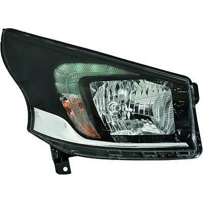 Faro fanale anteriore sinistro VIVARO 14- alogeno H4 luce diurna LED