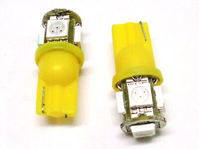 24V Lampada Led T10 W5W 5 Smd Arancione X Freccia Lateraie Camion <p