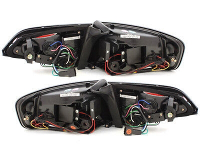 Coppia Fari Fanali Posteriori Tuning LED LTI A4 (B8 8K) 08-11 ROSSO BERLINA