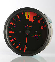 Manometro Strumento 100mm ROAD ITALIA 16v Contagiri RPM x1000 Analogico