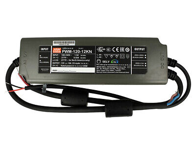 MeanWell PWM-120-12KN Trasformatore CV 12V 10A 120W Dimmerabile KNX Konnex IP67