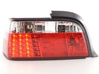 Coppia Fari Fanali Posteriori Tuning LED serie 3 Coupe (E36) 91-98 Rossi