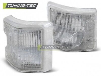 Coppia Set Frecce Indicatori Anteriori Tuning T3 1979-1992 Bianco