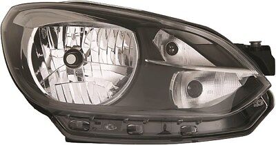 Faro fanale anteriore destro UP! 11-06.16 HELLA nero H4 con motorino per reg.