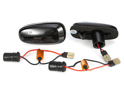 Kit Freccia Laterale a Led Side Marker Dinamica Lente Fume Zafira A G Res