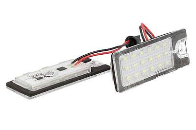 Kit Coppia Plafoniere Luci Targa Led V70 XC70 S60 S80 XC90 Bianco Ghiaccio