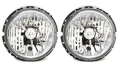 Coppia Fari Fanali Anteriori Golf 1 (T2 LT Cromati)