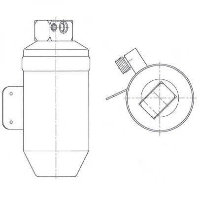 ESSICCATORE COMPATIBILE CON OPEL ASTRA - 09/1991