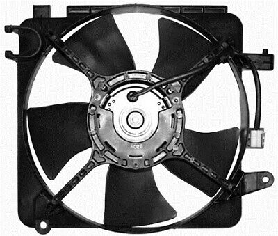 Elettroventola radiatore acqua completa  MATIZ 06- 320mm 800ie +