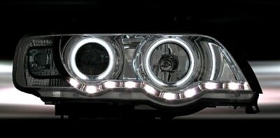 CCFL Angel Eyes Fari per X5 Cromati