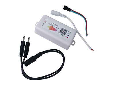 Kit Music Controller Centrlina Bluetooth Per Striscia Led Dinamica SPI Magic