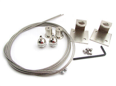Kit Staffe Fissaggio A Sospensione Per Lampada Plafoniera Led Codice SV1260 <p