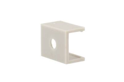 Clip Guida Gancio PC Per Fissaggio a Muro Del Profilo Alluminio Super Slim Da