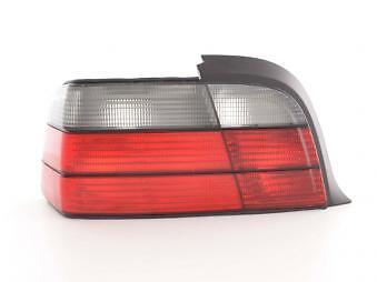 Coppia Fari Fanali Posteriori Tuning serie 3 E36 Coupe rosso