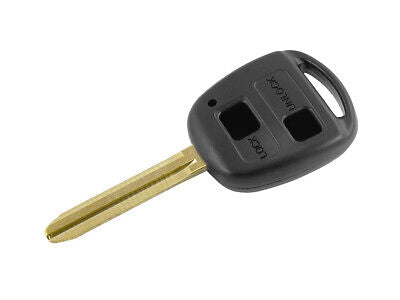 Guscio Chiave Telecomando 2 Tasti Vuoti con Lama TOY43 Batteria Su Circuito