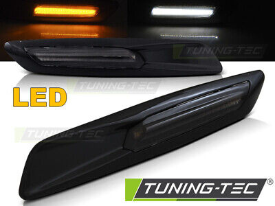 FRECCE INDICATORI E60/ E90/ E92/ E82 LED F10 STYLE FUME' NERO LUCIDO