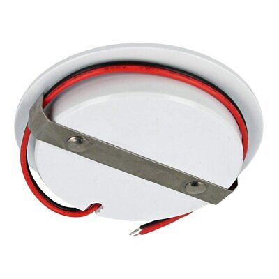 Mini Faretto Led Da Incasso Rotondo Carcassa Bianca 5W AC/DC 12V DC 24V Freddo