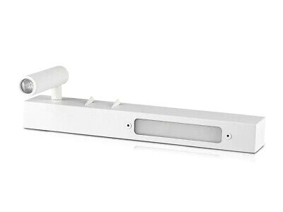 Applique da Comodino Per Lettura Con Doppia Illuminazione 3+6W Colore Bianco 30