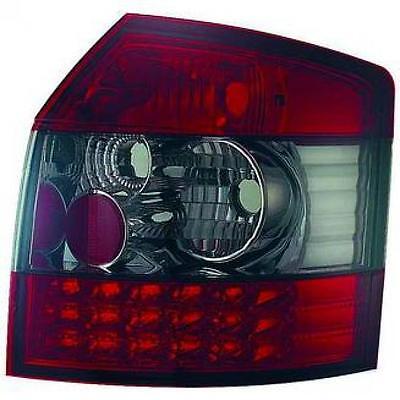 Coppia fari fanali posteriori TUNING LED A4 00-04 AVANT trasparente rosso
