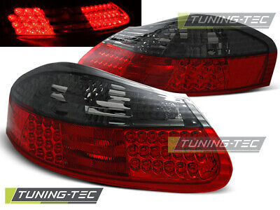 LED TAIL LIGHTS RED SMOKE fits  BOXSTER 96-04