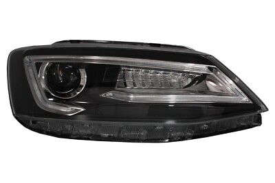Fari LED DRL adatti per Jetta Mk6 VI (2011-2017) Bi-Xenon Design Dynamic Flo