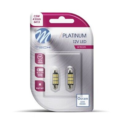 Blister LB816WW C5W 41mm 9xSMD5630 12V Canbus bianco caldo