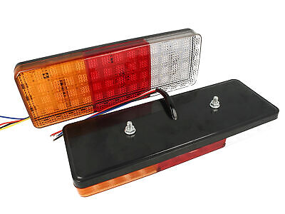 Kit Fanali Led Posteriori 24V 12V Con Luci Posizioni Stop Frecce Retromarcia 4