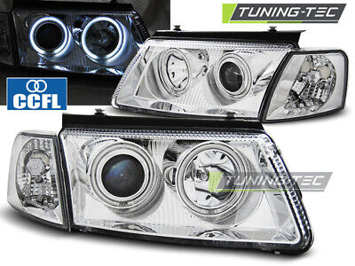 FARI ANGEL EYES CCFL CROMATI per PASSAT B5 3B 11.96-08.00