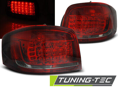 FANALI POSTERIORI A LED FUMO ROSSO per A3 08-12