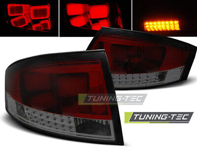 LED TAIL LIGHTS RED SMOKE fits TT 8N 99-06