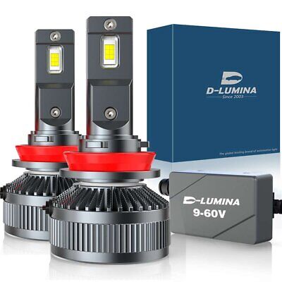 Kit Full Led Ultra H8 H9 H11 130W 12V 24V 6000K 13000 Lumen IP67 100%