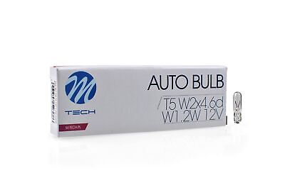 LOTTO DI 10 PEZZI Lampada M-TECH 12V/1.2W T5