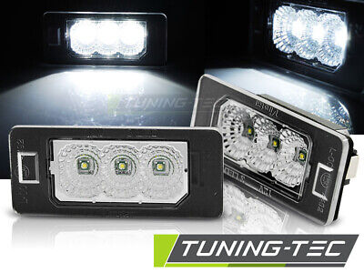 LICENSE LED LIGHTS CLEAR fits E90 / F30 F32 E39 E60 F10 X3 X5