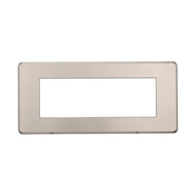 ETTROIT Placca Slim Sottile 6P Serie Moon Colore Titanio Compatibile Con