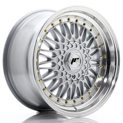 Cerchi JR JR9 17x8,5 ET35 4x100/108 Silver c/Labbro Lavorato