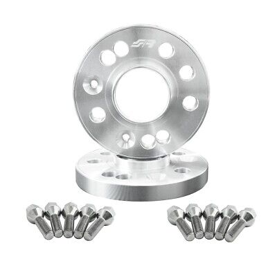 2 distanziali alluminio 18mm 5x112 con bulloneria Classe A