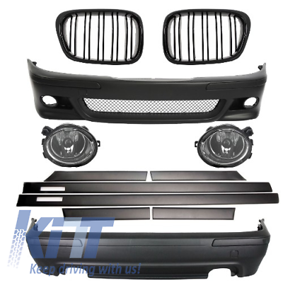 Body Set Ästhetik Stoßstange Schweller Serie 5 E39 (1997-2003) Look M5 Design
