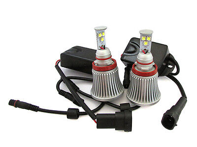 Lampada Led H8 H9 H11 Canbus No Errore 12V 24V 30W Per Anabbaglianti Abbaglianti
