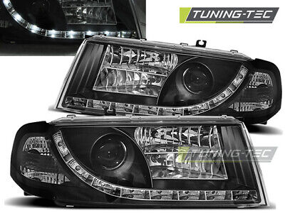 HEADLIGHTS DAYLIGHT BLACK fits OCTAVIA I 08.00-10
