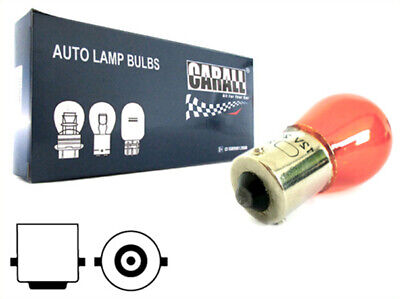 10 Pezzi Lampada Alogena S25 PY21W BA15S 12V 21W Arancione Piedi Dritti <p